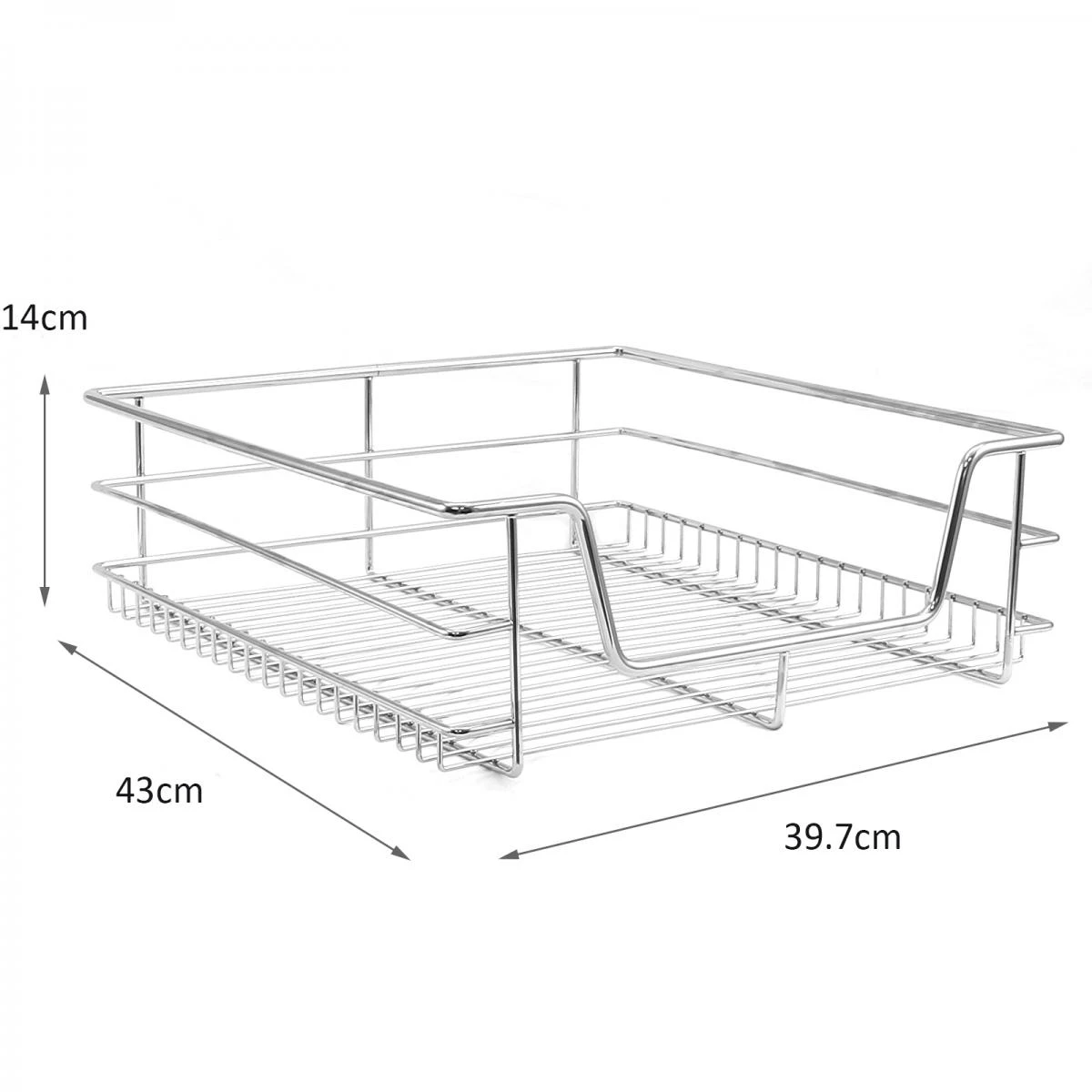 2 Paniers Coulissants Pour Placard Ou Cabinet De Cuisine De 50cm. Tiro... – Image 5