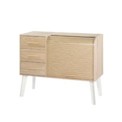 Meuble D'entrée à Rideau, 3 Tiroirs - ARKOS N°3