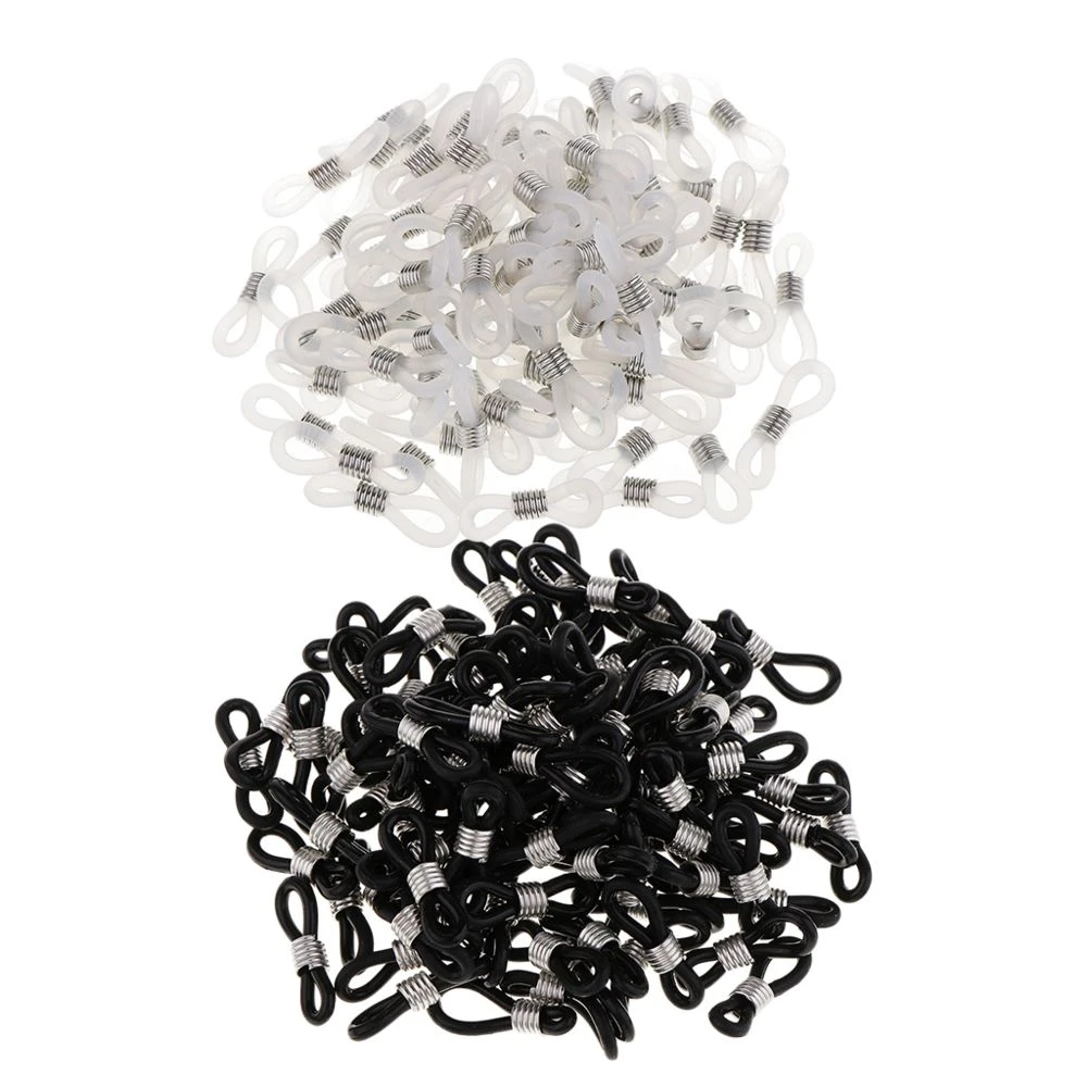 100pcs Lanière De Chaîne De Lunettes Finissent Antidérapant Boucles... – Image 2