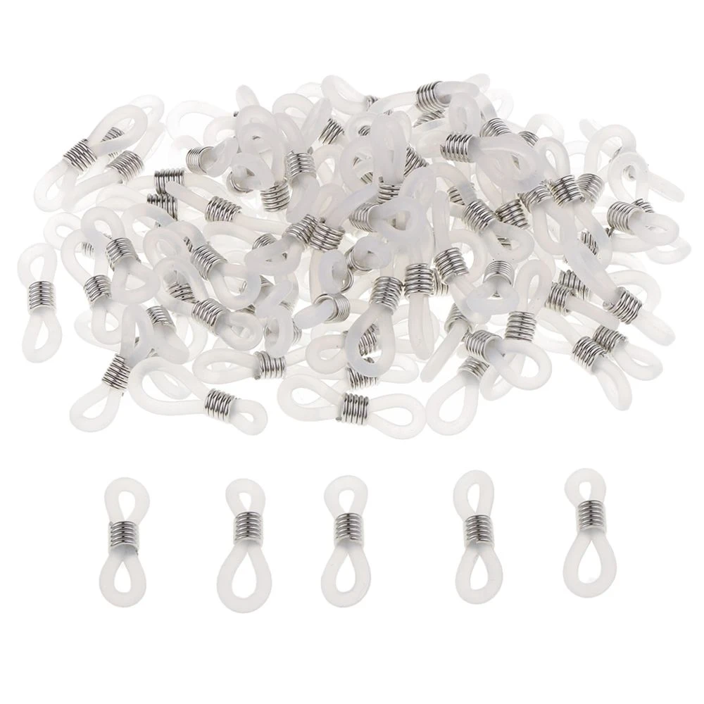 100pcs Lanière De Chaîne De Lunettes Finissent Antidérapant Boucles... – Image 4