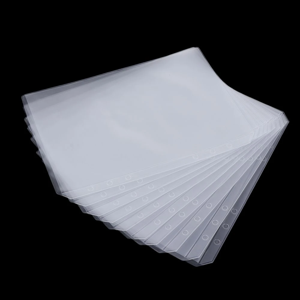 10 Classeurs A6 à 6 Anneaux Pour Classeurs à Documents, Feuilles Mob... – Image 5