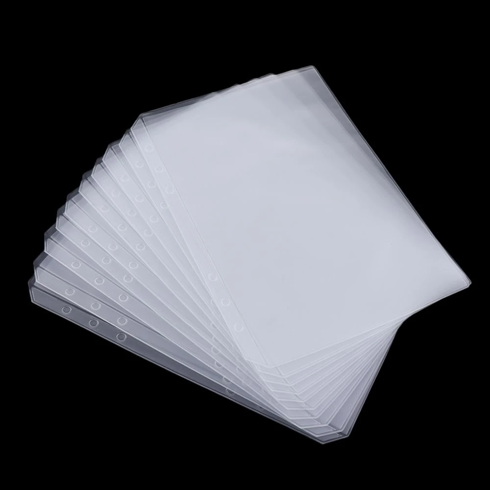 10 Classeurs A6 à 6 Anneaux Pour Classeurs à Documents, Feuilles Mob... – Image 4