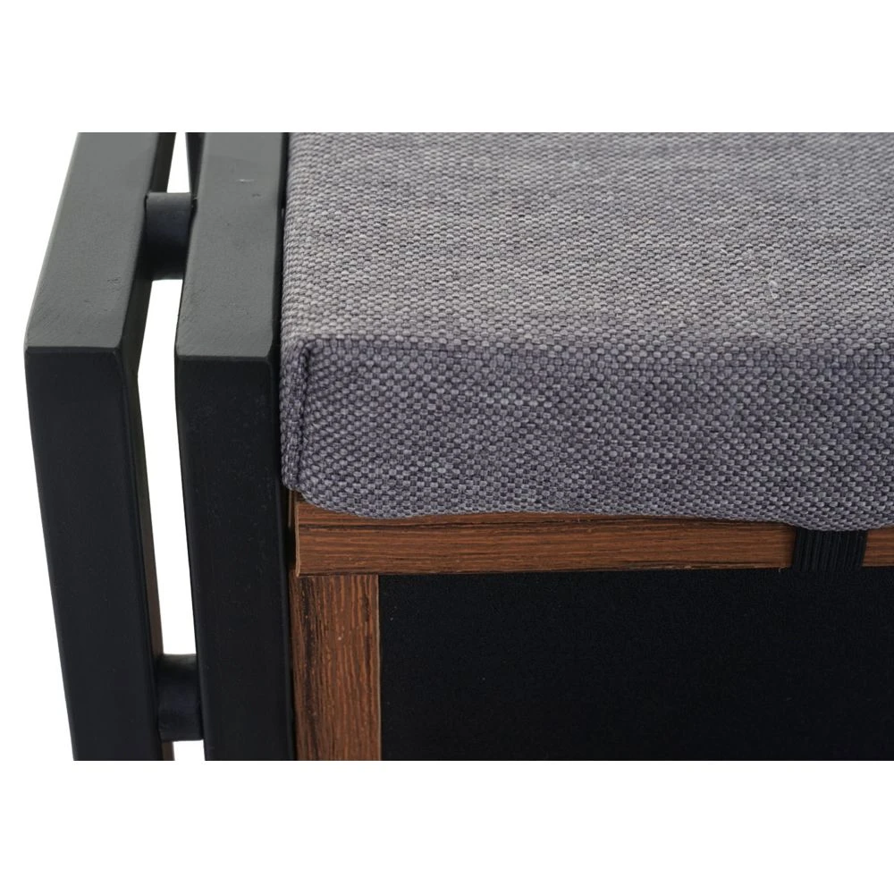 Banquette HWC-A27, 53x110x30cm, Aspect ChĂȘne â Image 4