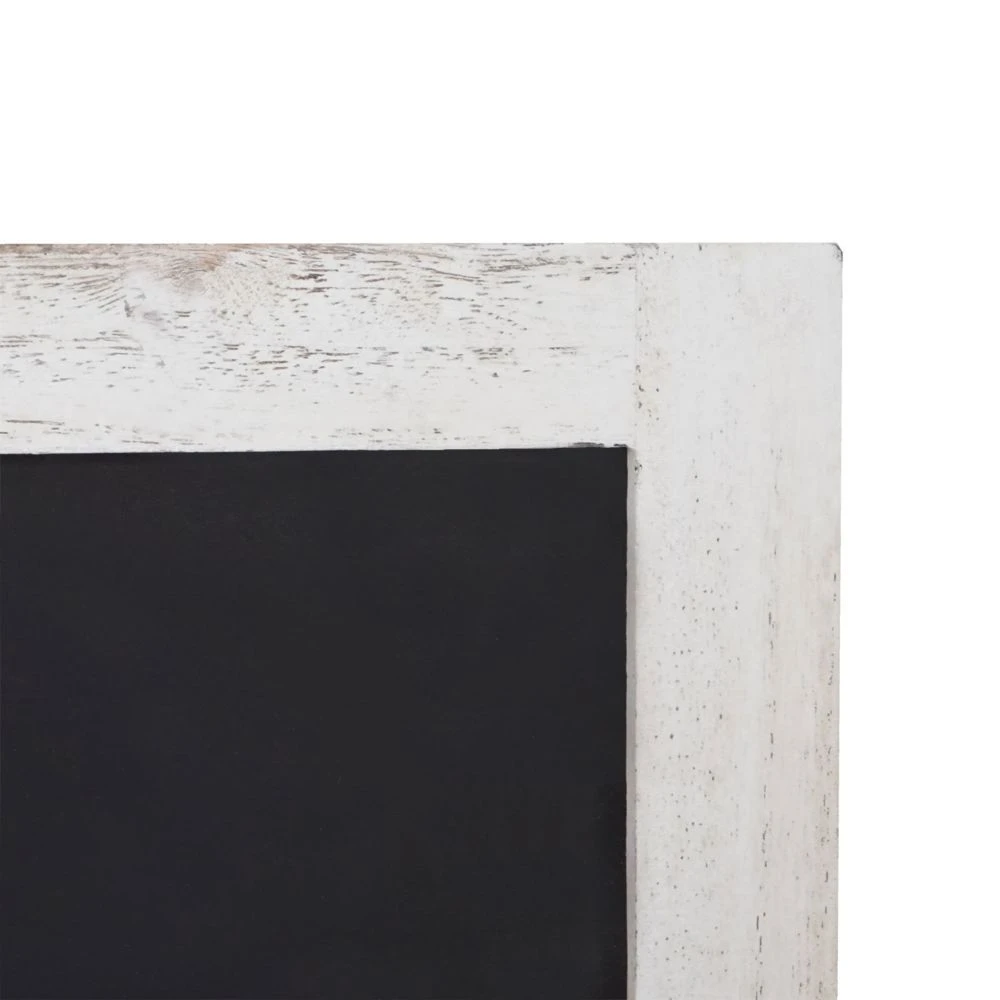 Portemanteau Mural HWC-C51, Tableaux Noirs, 55x34cm ~ Blanc, Shabby – Image 4