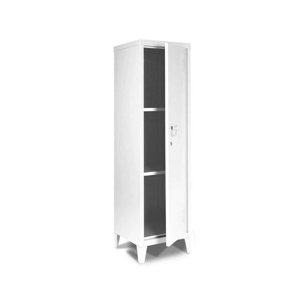 Armoire Vestiaire Estel En Métal Blanche – Image 2