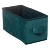 Boîte De Rangement Velours Mix N Modul 15x31cm Bleu