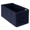 Boîte De Rangement Velours Mix N Modul 15x31cm Bleu Marine