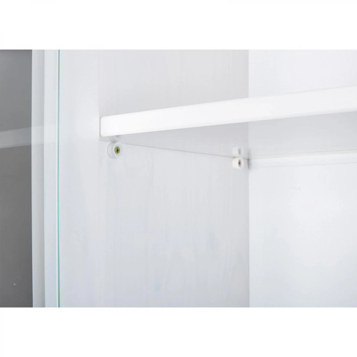 Buffet Vaisselier 5 Portes, 3 Tiroirs En Pin Blanc - MAINE – Image 4