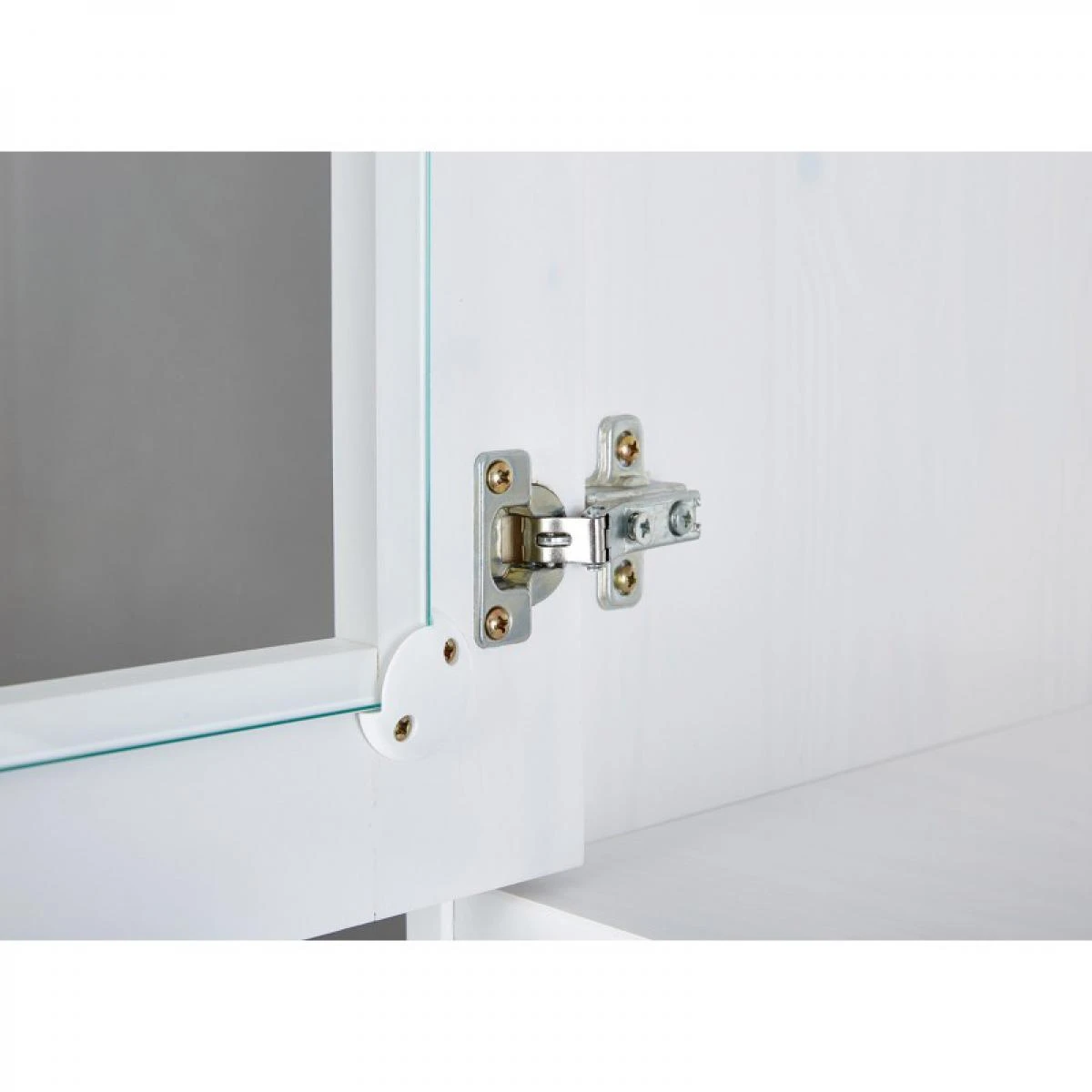 Buffet Vaisselier 5 Portes, 3 Tiroirs En Pin Blanc - MAINE – Image 5