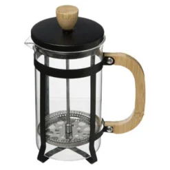Cafetière En Verre Tribecart 60cl Noir & Naturel
