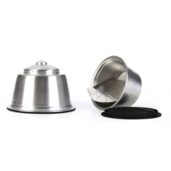 Capsule Réutilisable En Inox Compatible Dolce Gusto.
