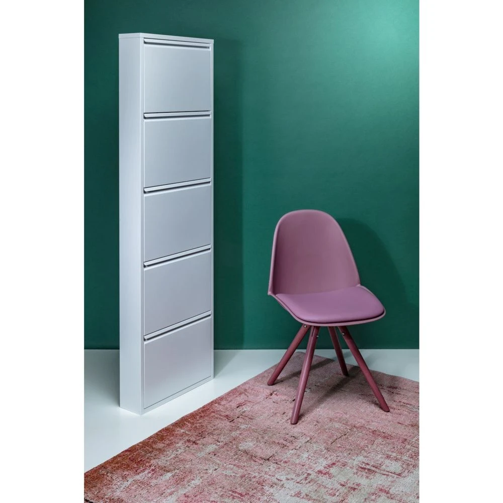 Casier à Chaussures Caruso Blanc 5 Tiroirs Kare Design – Image 2