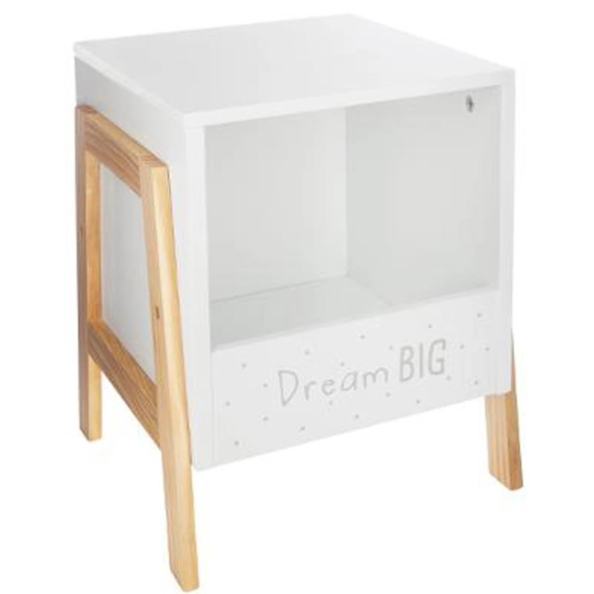 Casier De Rangement Pour Enfant En MDF Coloris Blanc - Dim : L.33 X L....