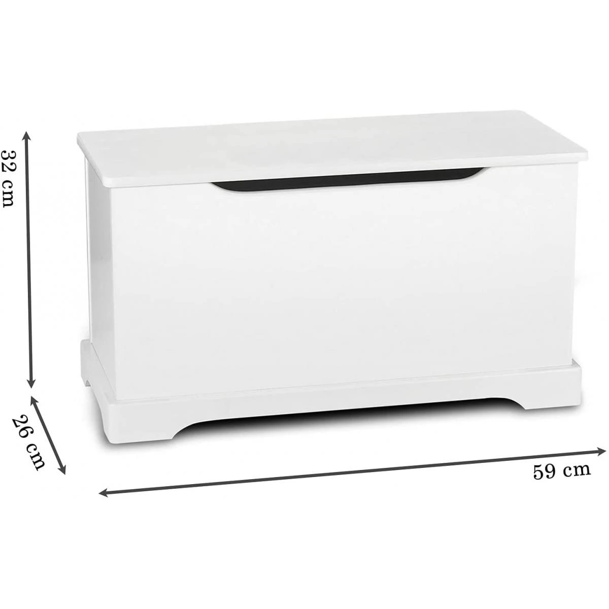 Coffre à Jouets En Bois Hiboux – Image 3