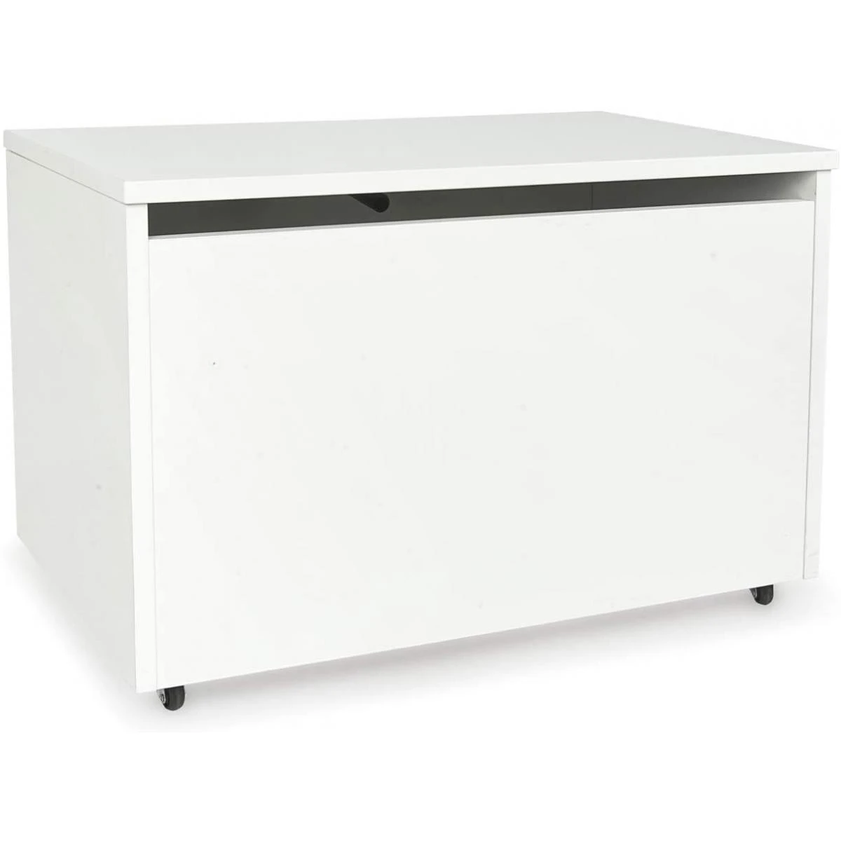 Coffre à Jouets XXL Sur Roulettes: Blanc 2 Coffre à Jouets XXL Sur Roulettes: Blanc – Image 2