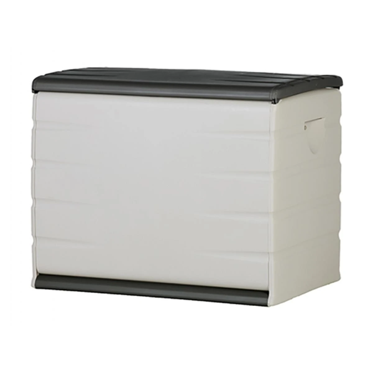 Coffre De Rangement 260L Coloris Intérieur/extérieur Noir/taupe - Lo...