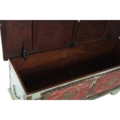Coffre En Bois Et Laiton Multicolore - Longueur 116 X Profondeur 40 X ... 7 Coffre En Bois Et Laiton Multicolore - Longueur 116 X Profondeur 40 X ... -Atmosphera Boutique coffre en bois et laiton multicolore longueur 116 x profondeur 40 x hauteur 45 cm 13694996 37758238 1140x1140