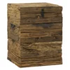 Coffre En Bois Massif Recyclé Petit Modèle.