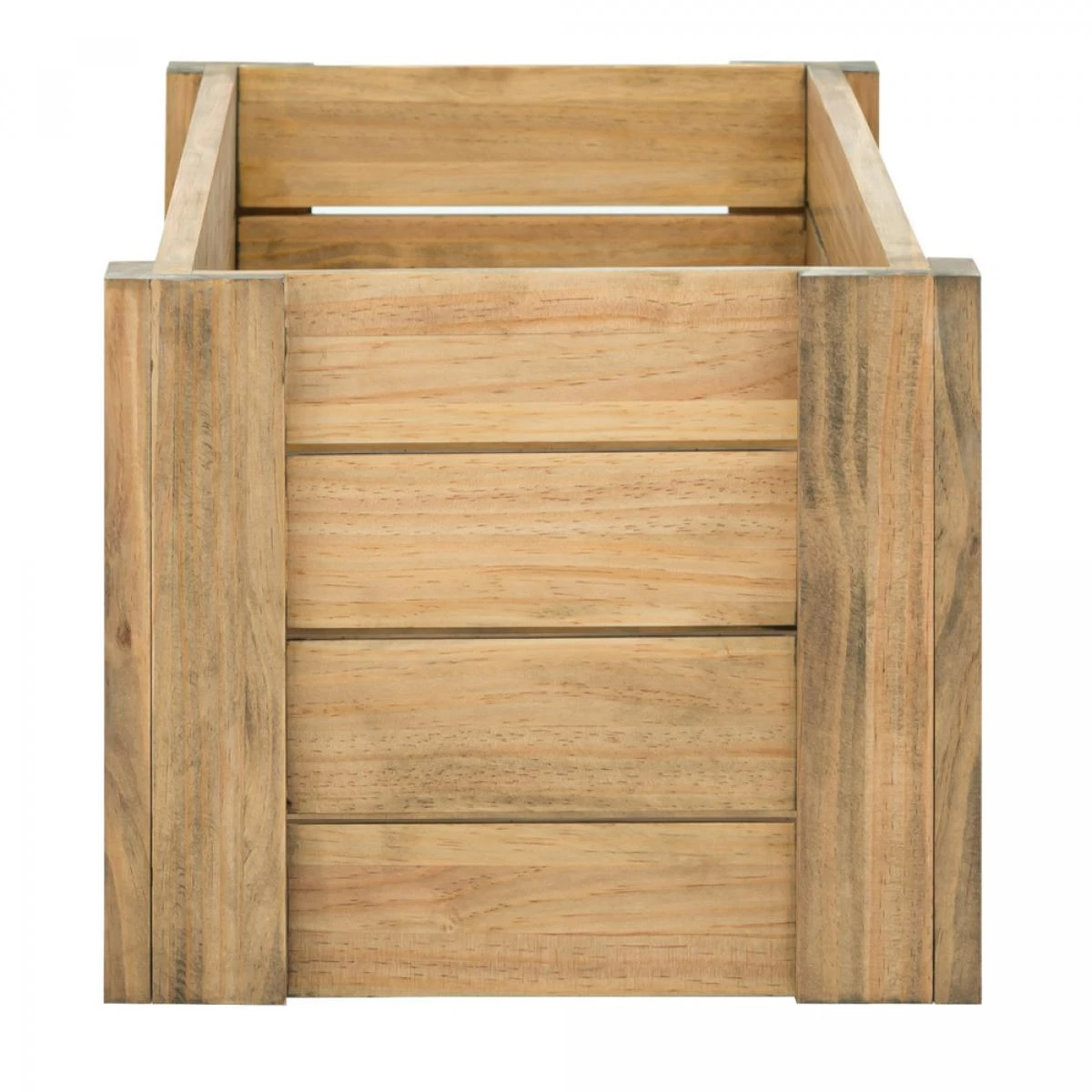 Coffre Rangement Ouvert ECO 40x120x35 Pin Massif Finition Vieilli - B... 3 Coffre Rangement Ouvert ECO 40x120x35 Pin Massif Finition Vieilli - B... – Image 3