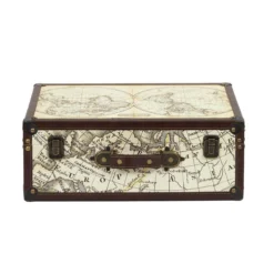 COOPER - Lot De 2 Malles De Rangements Mappemonde Vintage 9 COOPER - Lot De 2 Malles De Rangements Mappemonde Vintage -Atmosphera Boutique cooper lot de 2 malles de rangements mappemonde vintage 13103888 35601524 1140x1140