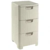 Curver Armoire à Tiroirs Style 42 L Blanc 240645