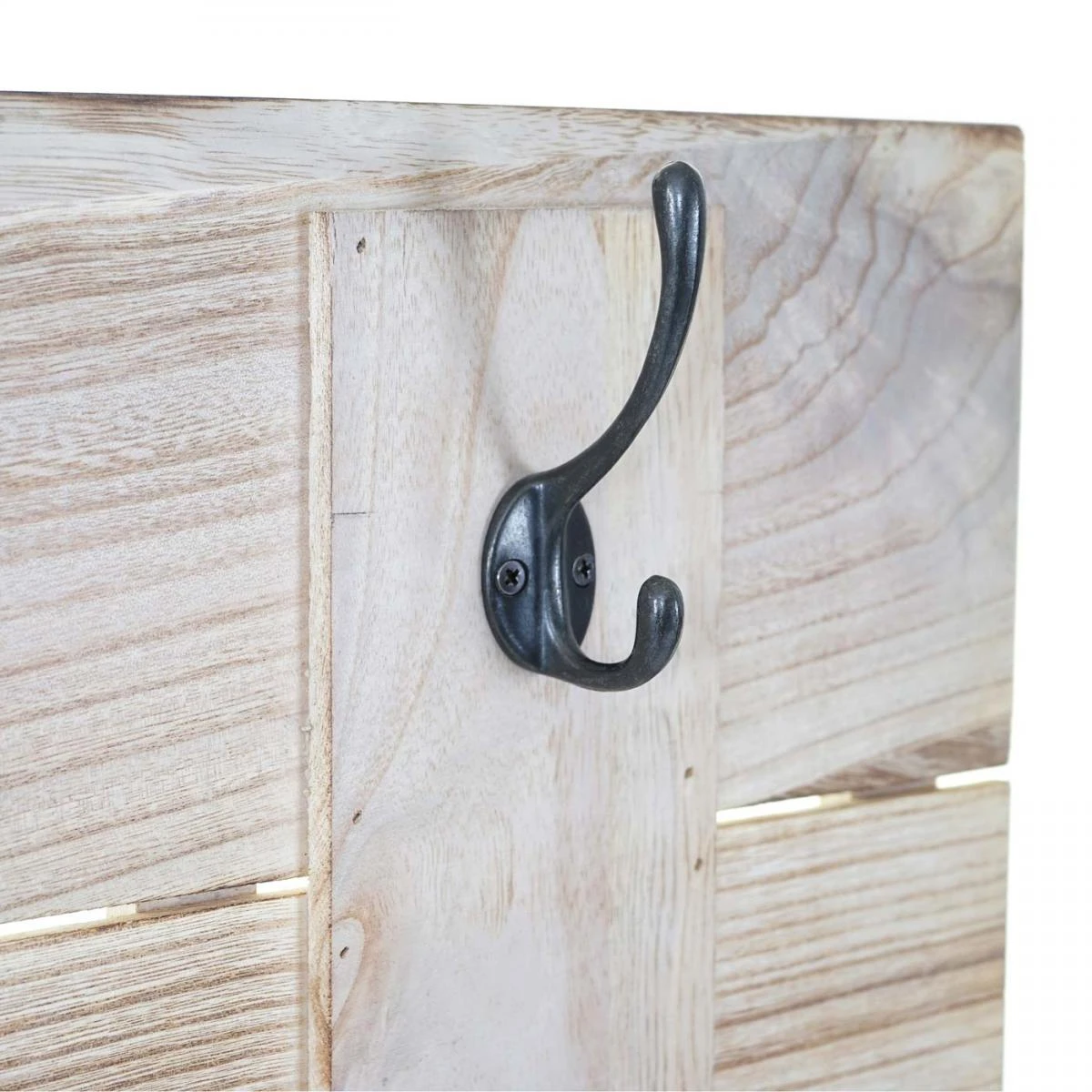 Garderobe Murale HWC-C89 Family, Planche Vestiaire, Vintage, 8 Crochet... – Image 5