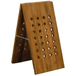 Grand Porte-bouteilles En Bois Recyclé.