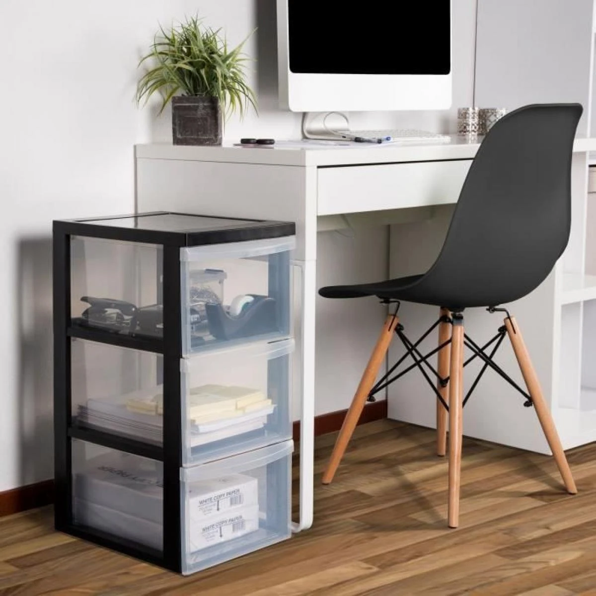 IRIS OHYAMA Armoire De Rangement - 3 Tiroirs De 15 L - Avec Roues - Po... – Image 2