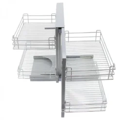 KuKoo – 4 Paniers Coulissants D’Angle, Côté Gauche, En Métal Po... 7 KuKoo – 4 Paniers Coulissants D’Angle, Côté Gauche, En Métal Po... -Atmosphera Boutique kukoo 4 paniers coulissants dangle cote gauche en metal pour placard ou cabinet de cuisine entre 90 100cm 8435097 21368161 1140x1140