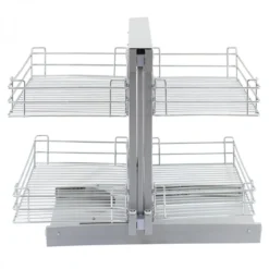 KuKoo – 4 Paniers Coulissants D’Angle, Côté Gauche, En Métal Po... 8 KuKoo – 4 Paniers Coulissants D’Angle, Côté Gauche, En Métal Po... -Atmosphera Boutique kukoo 4 paniers coulissants dangle cote gauche en metal pour placard ou cabinet de cuisine entre 90 100cm 8435097 21368163 1140x1140