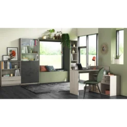 Alternative view of Lot De 2 Portes OPTIMA Gris Ardoise