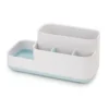 Joseph Joseph EasyStore Boîte De Rangement Salle De Bain Blanc/Bleu