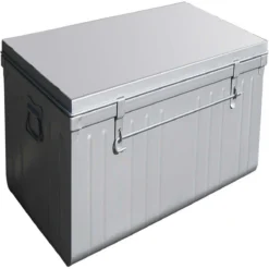 Malle En Acier Habitat 100 Cm Alu.