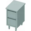 Meuble Bas Inox Professionnel 2 Tiroirs - Gamme 800 - Stalgast -