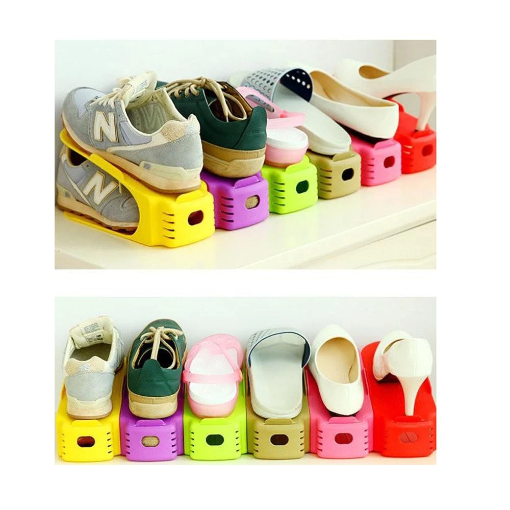 Lot De 12 Ranges Chaussures Magique - Organisateur De Placard 2 Lot De 12 Ranges Chaussures Magique - Organisateur De Placard – Image 2