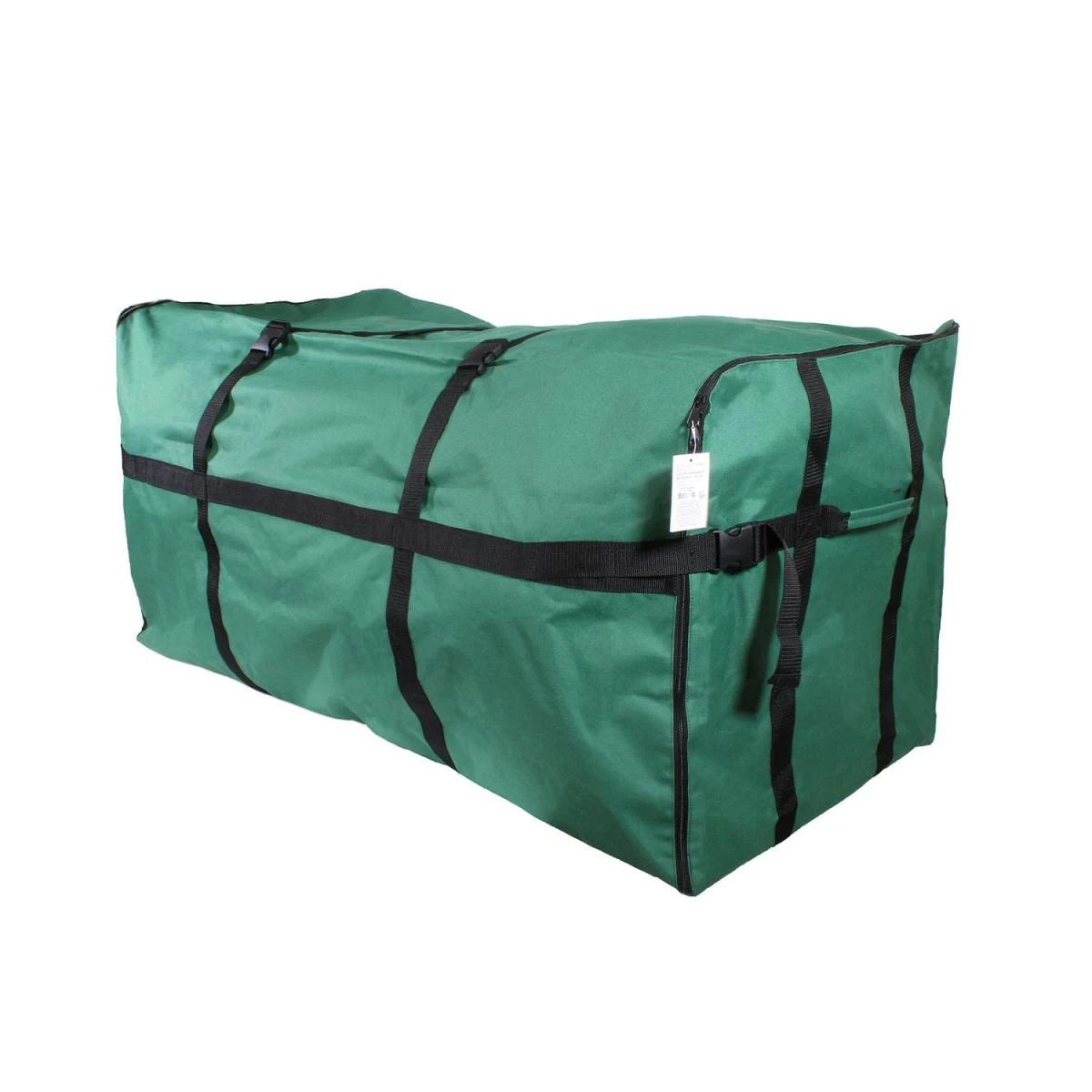 Sac De Rangement Rectangulaire En Polyester - Vert Et Noir