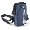 Universal Sac De Téléphone Mobile De Sport En Plein Air Sac Tactique (bleu)