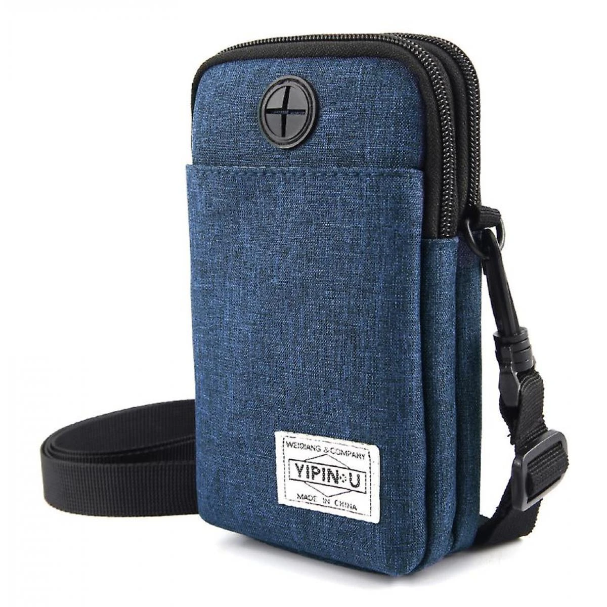 Universal Sac De Téléphone Mobile De Sport En Plein Air Sac Tactique (bleu) – Image 2