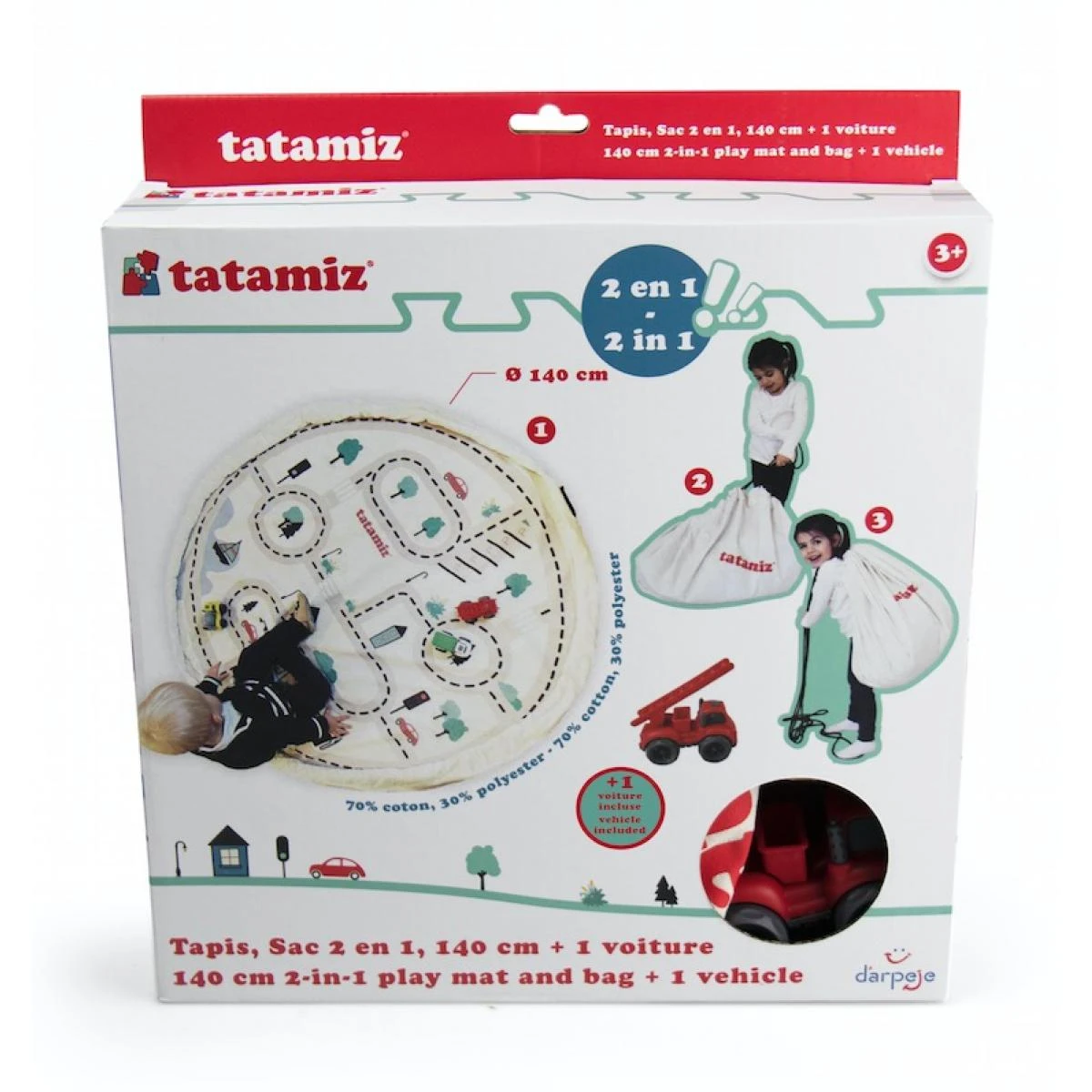 Tatamiz Sac Tapis De Jeu 2 En 1
