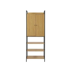 Vestiaire TAPORA - 2 Portes, 3 étagères Et 1 Penderie - Coloris : Ch... 7 Vestiaire TAPORA - 2 Portes, 3 étagères Et 1 Penderie - Coloris : Ch... -Atmosphera Boutique vestiaire tapora 11590524 30446242 1140x1140