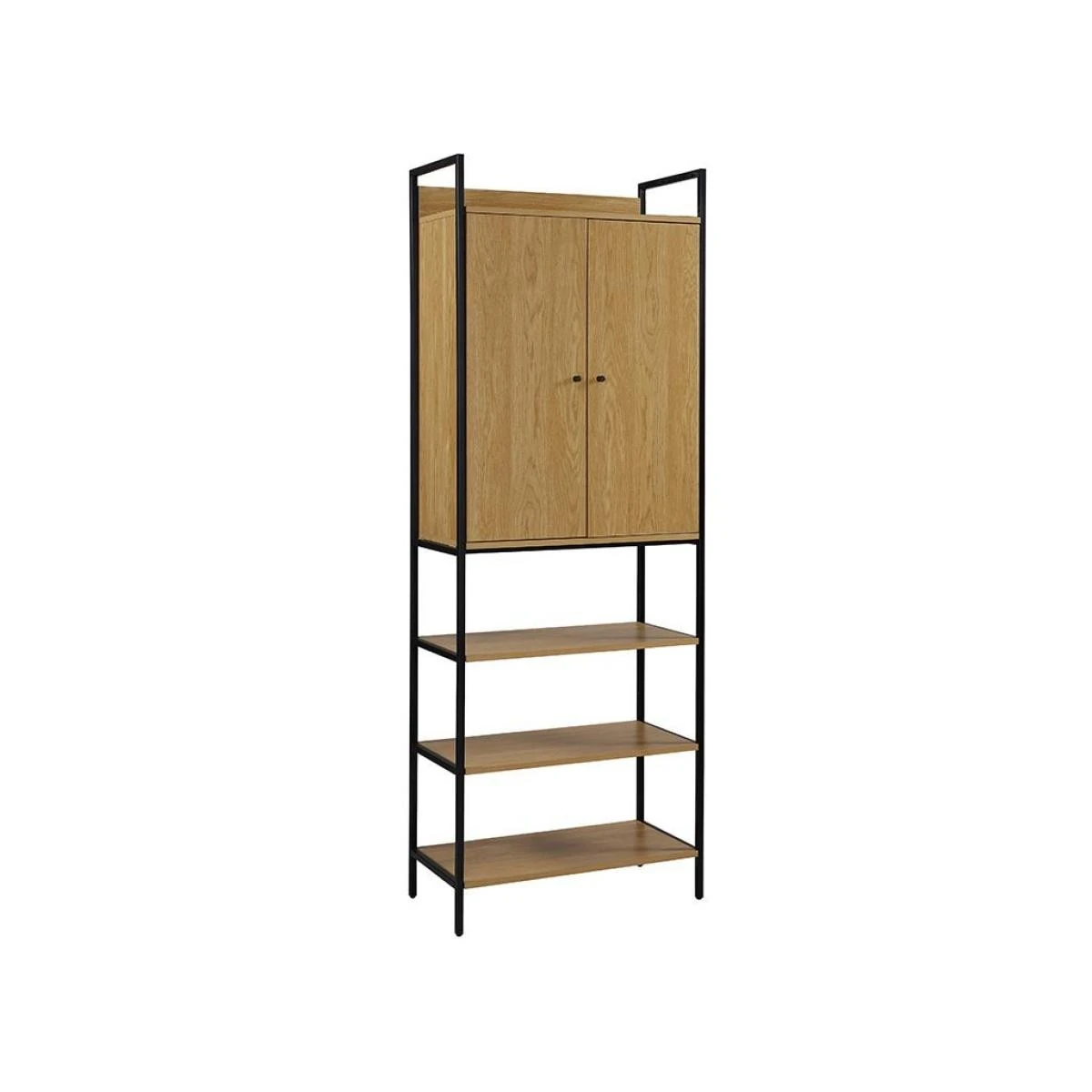 Vestiaire TAPORA - 2 Portes, 3 étagères Et 1 Penderie - Coloris : Ch... 5 Vestiaire TAPORA - 2 Portes, 3 étagères Et 1 Penderie - Coloris : Ch... – Image 5