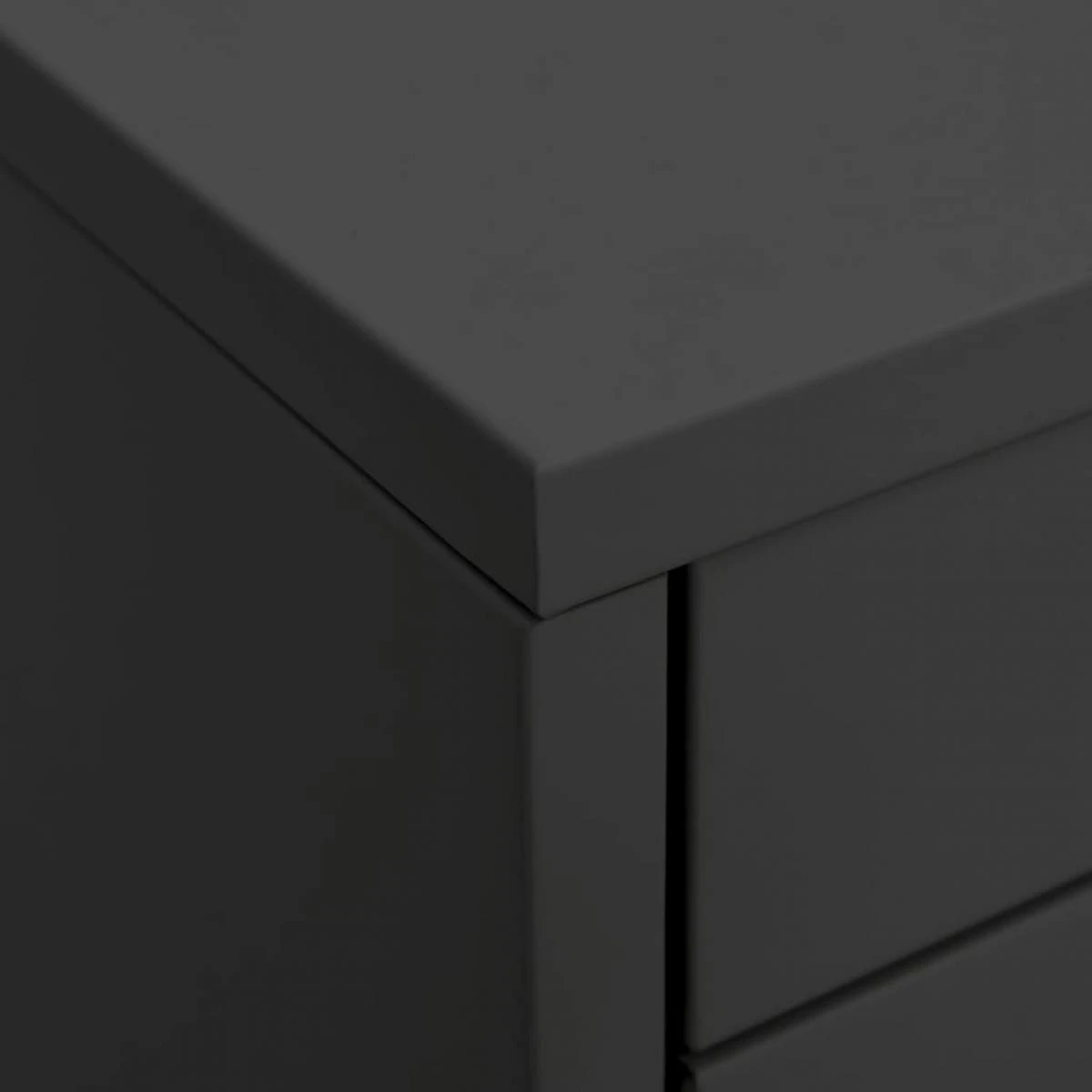 VidaXL Armoire De Bureau Anthracite 28x35x35 Cm Métal – Image 3