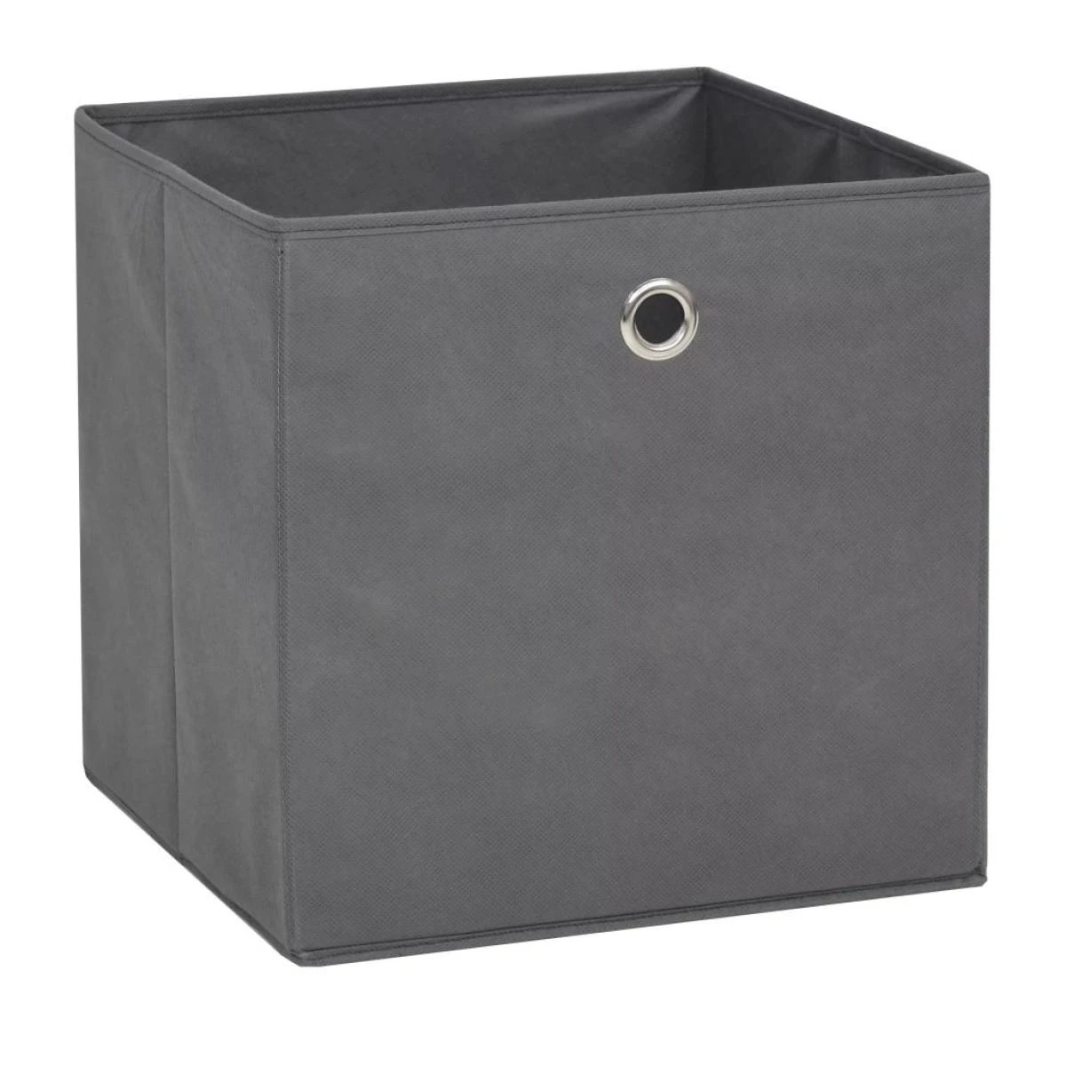 VidaXL Boîte De Rangement 4 Pcs Tissu Non-tissé 32 X 32 X 32 Cm Gris – Image 3