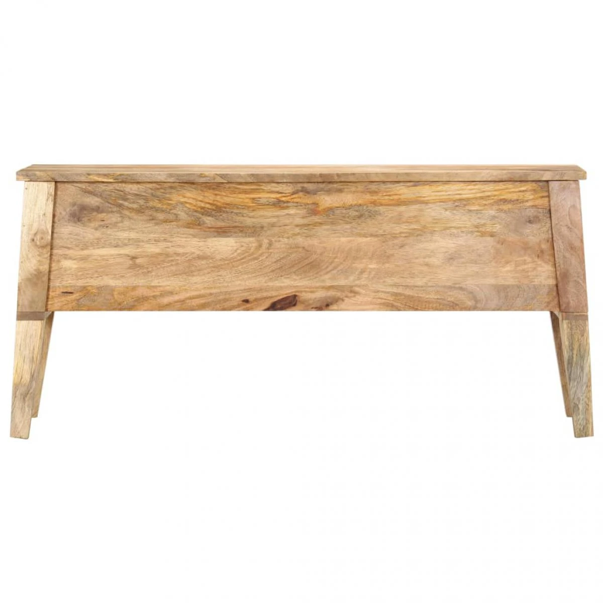 VidaXL Boîte De Rangement 99x35x48 Cm Bois De Manguier Solide – Image 3