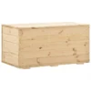 VidaXL Coffre De Rangement 100x54x50,7 Cm Bois De Pin Massif
