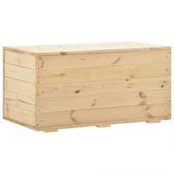 VidaXL Coffre De Rangement 100x54x50,7 Cm Bois De Pin Massif