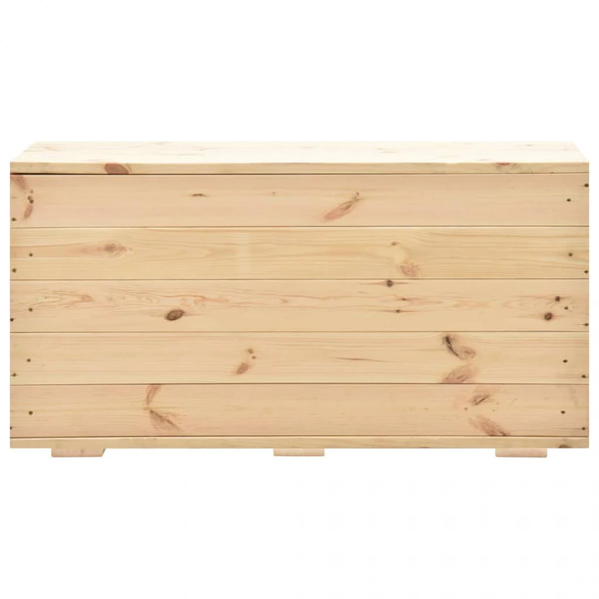 VidaXL Coffre De Rangement 100x54x50,7 Cm Bois De Pin Massif – Image 4